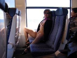 publicexposures:  Train flash More amateur