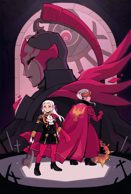 my piece for the edelgard fanzine from last year!!