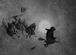 chaosophia218: William Holbrook Beard - The Witches’ Ride, 1870. 