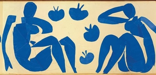 Henri Matisse, Women with Monkeys, 1952 (with details)Gouache on cut paper on white paper, Museum Lu