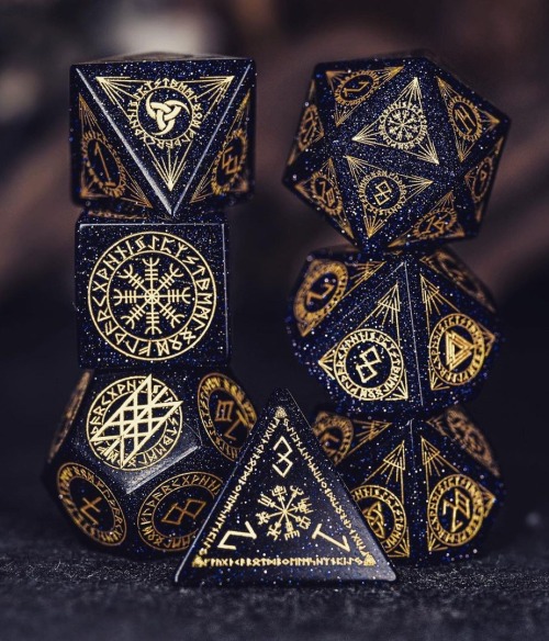 sosuperawesome:Nordic Style Dice SetsURWizards on Etsy
