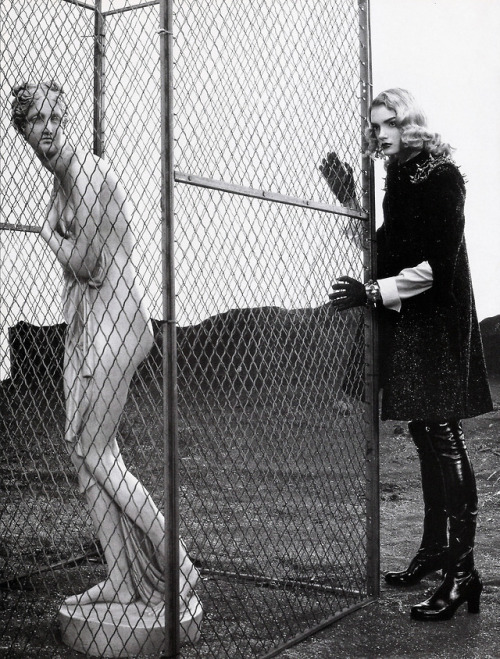 chanelresort:Lily Donaldson in “Uniform Charme”, photographed by Steven Klein for Vogue Italia, Nove