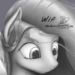 abluskittle:  Have a more finalised Work in progress snapshot of my remake of Hurricane Fluttershy.  Oh WOW @_@