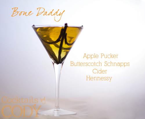 cocktailsbycody:Now I bring you part three in the series of my Fairy Tale Cocktails. These are my 