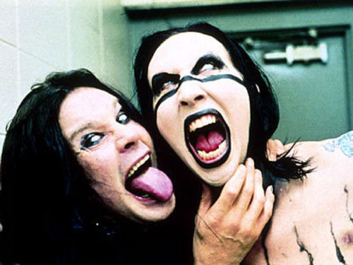 Ozzy &amp; Manson on We Heart It. weheartit.com/entry/72360241