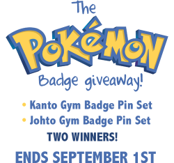 shisno:  POKEMON GYM BADGE GIVEAWAY! Time