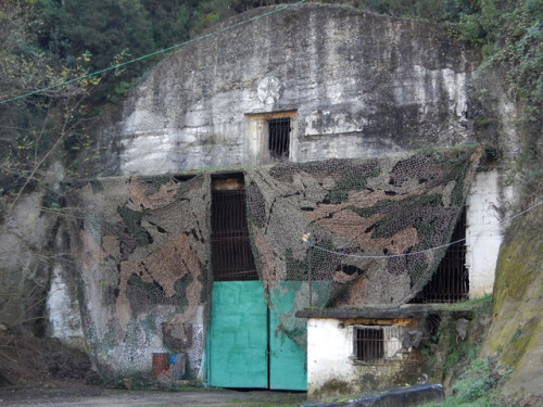 The former nuclear bunker complex in Tirana, built 1972-1978, now in use as the Bunk’art museu