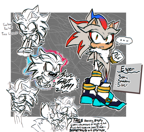 Sonic + Shadow + Silver Fusion = ? What Is The Outcome? 