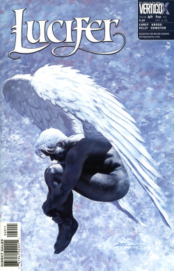 Comicbookcovers:  Lucifer #40, September 2003, Cover By Christopher Moeller