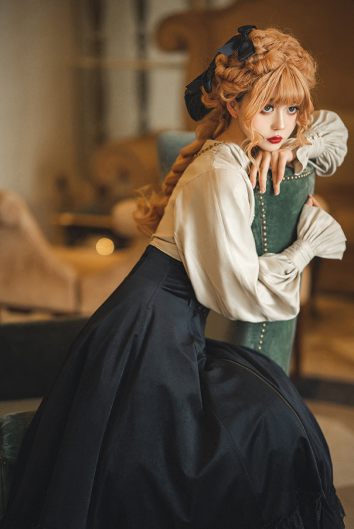 #Daily Wearing #ootd.Shirt: https://www.fanplusfriend.com/belle-epoque-gothic-lolita-elegant-casual-