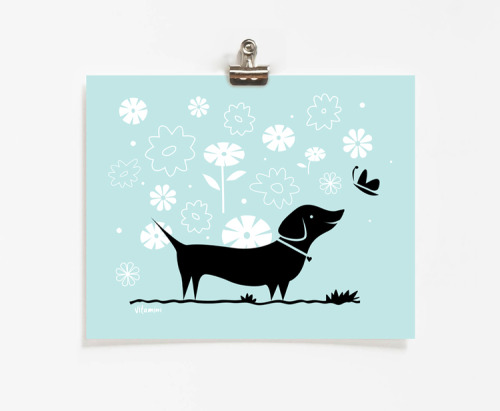 “Life is Better With A Doxie” print, $34 at Vitamini