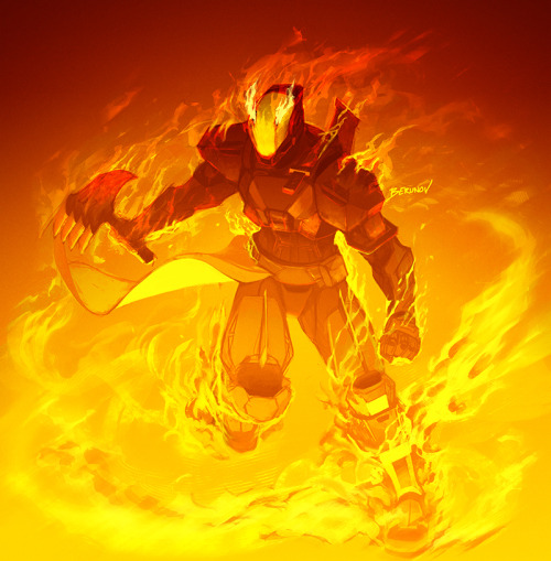 berunov:  The sunbreaker EDIT - About the helmet: That seems to bug off a lot of persons to the point of insulting me, I play striker and I love the design of the helmet, it’s my absolute fav’, so for once: fuck off. Thanks! 