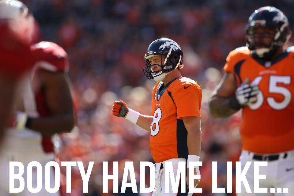 iknow-youlike:  Booty Had Me Like… Peyton Manning for Aidra Fox. Dedicated to my