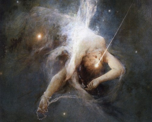 detailedart:  Detail: Falling Star, 1884, by Witold Pruszkowski.