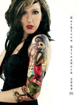 falaftele:  Nightmare Before Christmas Tattoos (Pt2) | Inked Magazine http://tinyurl.com/lkqeljb