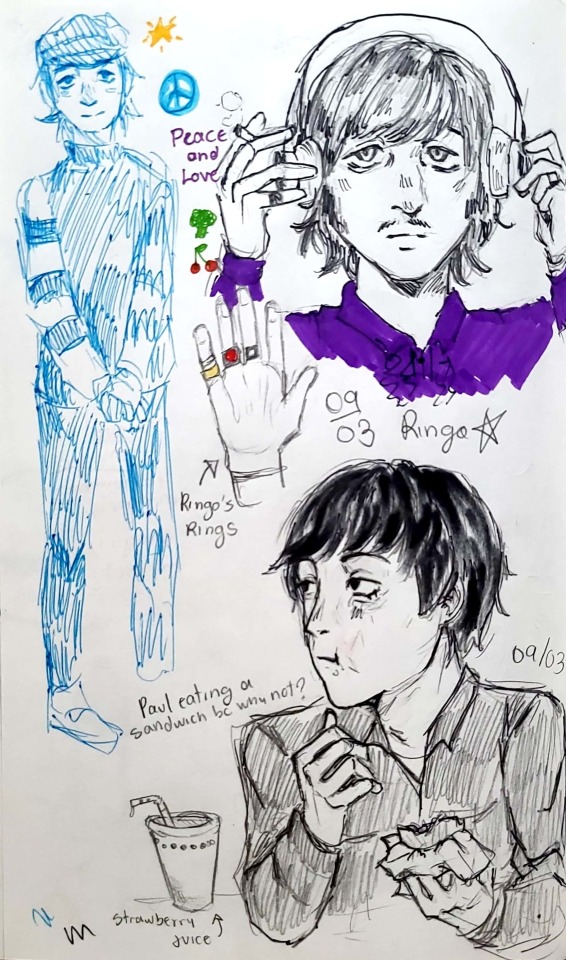 Kinda Old Drawings From My Sketchbook :)