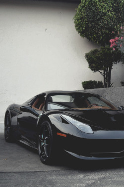 azearr:  Black Italia 458 | Azearr