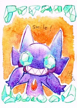 gourgeist:  Sableye by Battamon 