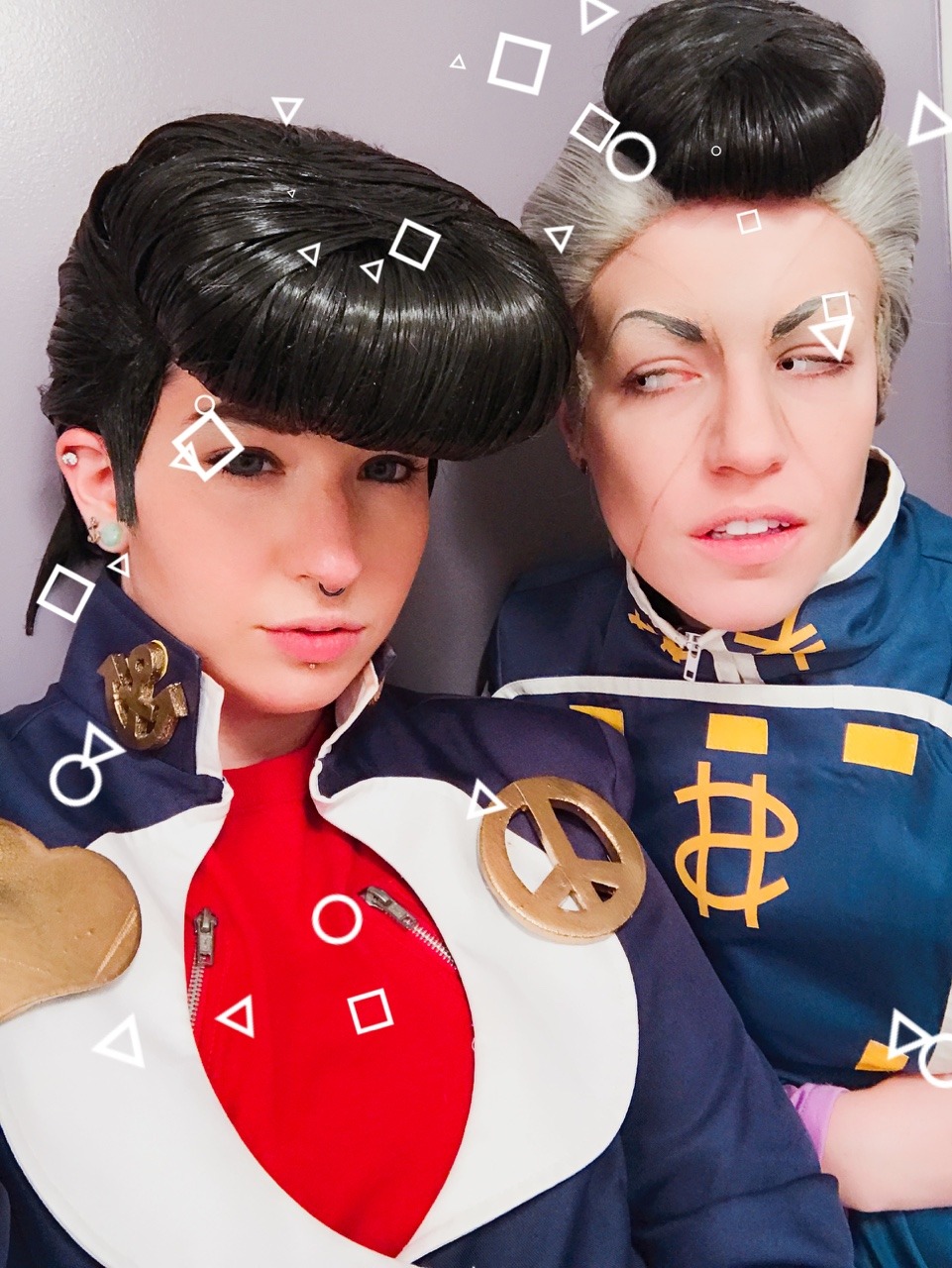 bskizzle:  Bros being bros   Josuke : me  Oku: @shittymemechild 