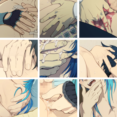 bara-mink:  DRAMAtical Murder + Re:Connect: HandsDownload Individual Icons Here.