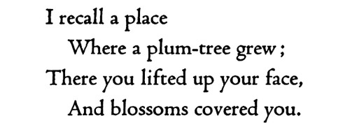  Edna St. Vincent Millay, from “Three Songs of Shattering”, Collected Poems 