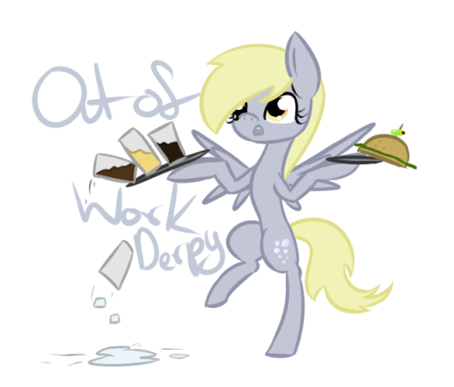 outofworkderpy:  amodwithoutamark:  Last request for Out Of Work Derpy.  ((Mod: Looks like Derpy is out of yet another Job! Thanks for the drawing Emmy! I love it!  Go check out and follow her at askember-bell and her Mod Blog amodwithoutamark!))