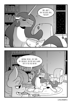 glimglamandpals:  Luna makes sure Celestia