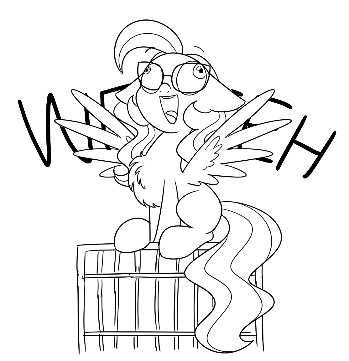 sweetfilthyfun:WEEEEH X3! PFFFT &gt;W&lt;