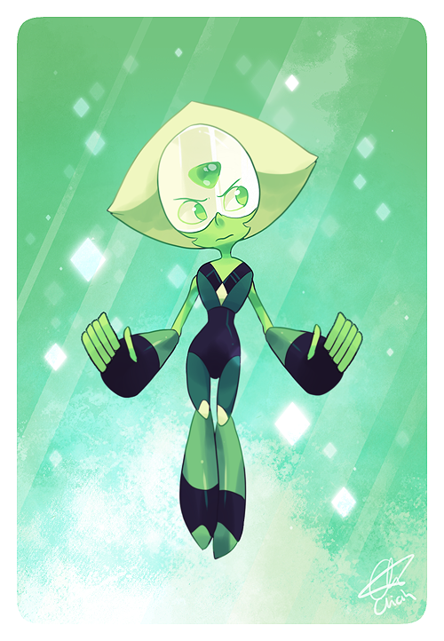 chicinlicin:Whoop~ Sparkly Peridot :DGroup | Garnet | Amethyst | Pearl | Steven | Rose | Sugilite | Opal | Lapis | Alexandrite> u<
