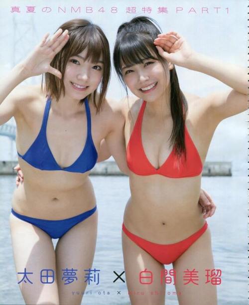 Miru Shiroma and Yuuri Ota NMB48 “Natsu Kira 2017” on UTB Magazine NEXT PHOTOS