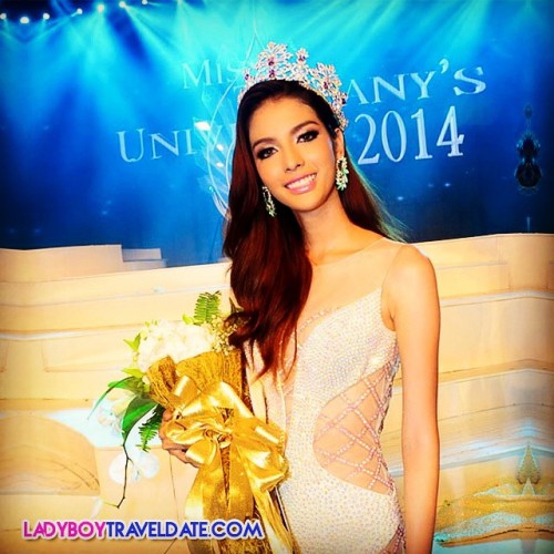 Nissa Katerahong Miss Tiffany&rsquo;s Universe 2014 #thai #ladyboy #transgender #mtf #lgbt #beau