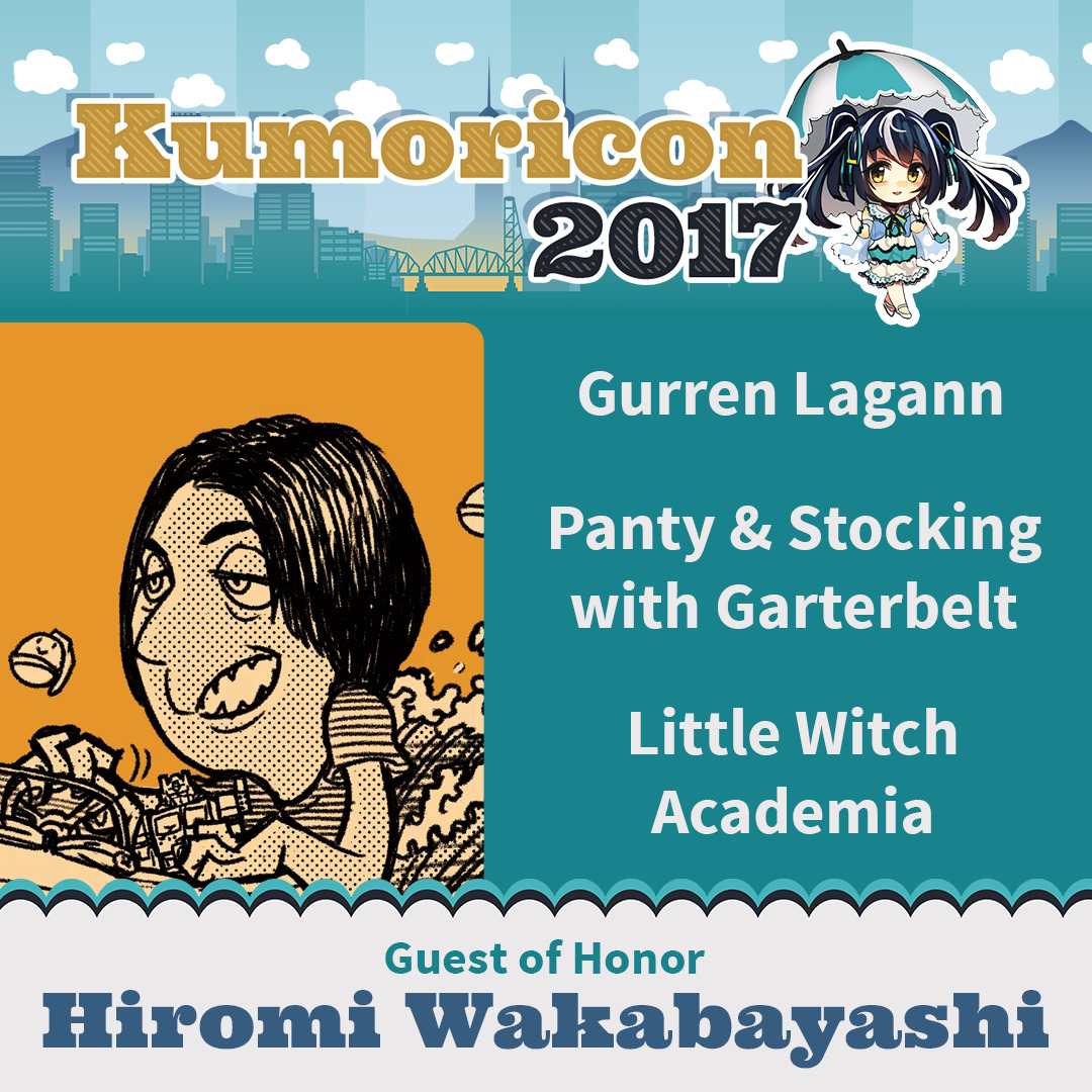 Official Kumoricon — Ready for more great guest announcements? We’re...