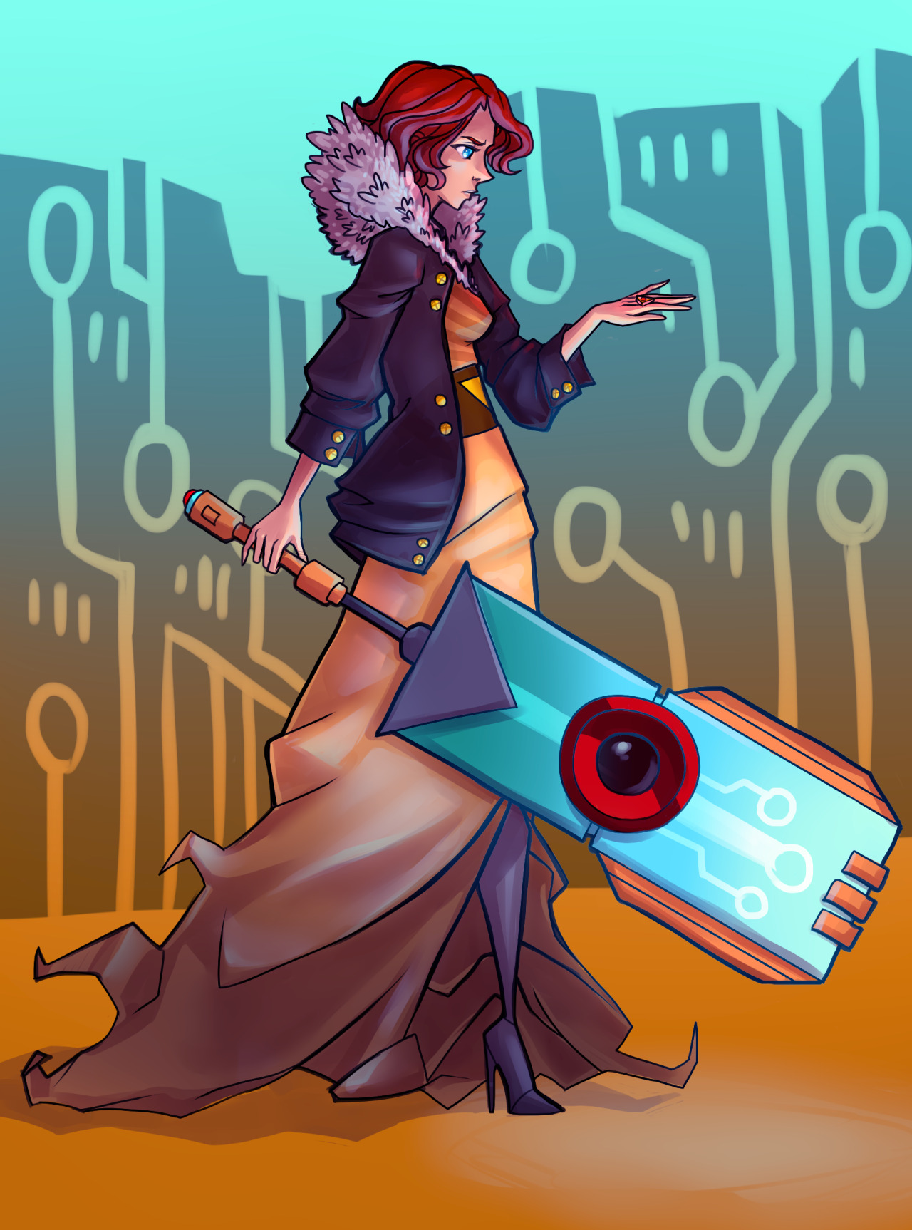 Hey again, tumblr. I heard you like Transistor, so I decided I&rsquo;d dump my