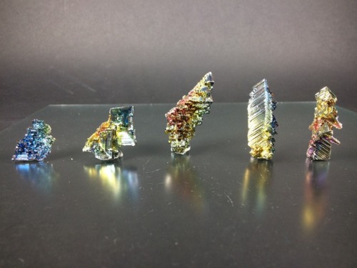 Some awesome Bismuth specimens that passed through IVCClick Here to See More CrystalsClick Here to S