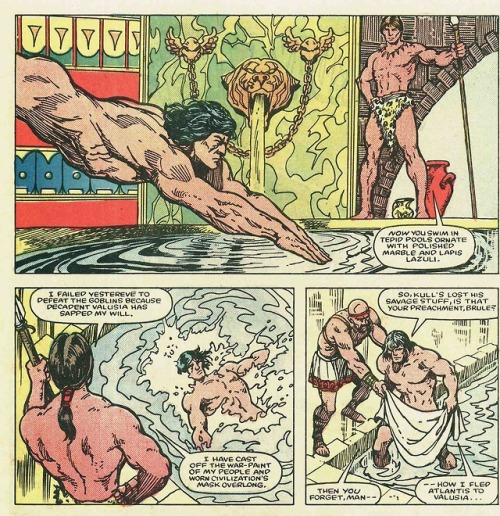 Shirtless Men in Comics