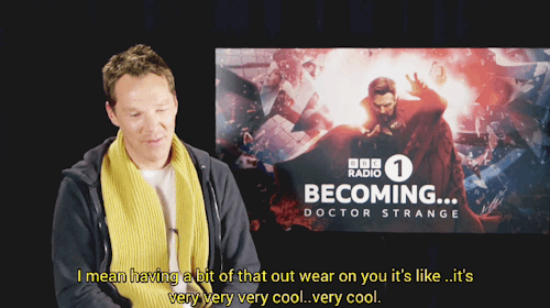 Benedict Cumberbatch Talked About Ironstrange.