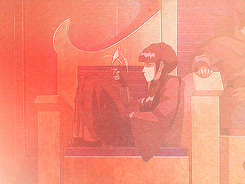 gifbending-blog:  “Mai.” “That gloomy girl who sighs a lot?” 