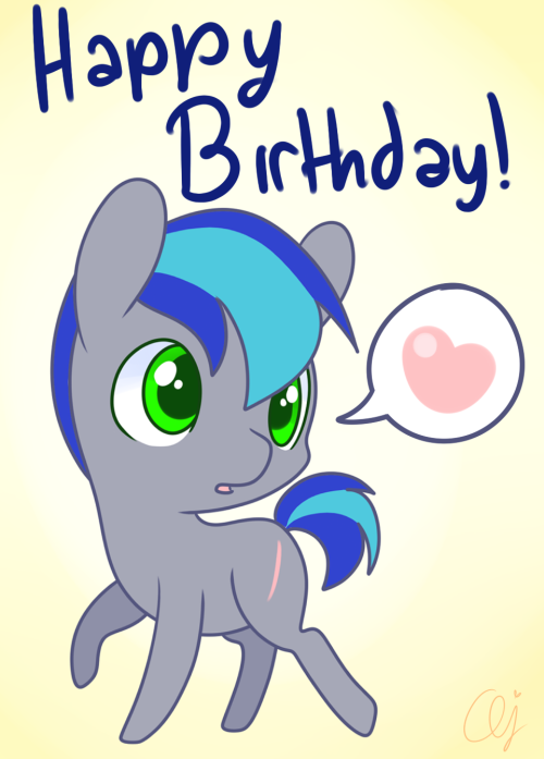 ♥ Happy (almost) Birthday! ♥I wanted to save this for tomorrow, but its to adorable to not post right now! OH MY GOD GAUGHGHG I LOVE YOU INKIE!! <3333 BEST FRIEND EVEA! THIS IS SO CUTE IT ALMOST KILLED ME! Thank you so much Inkie <33 This already