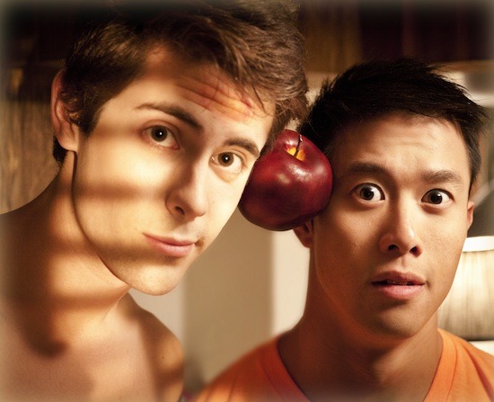 chinkoheartschinko:  Chris McNally &amp; Kent S. Leung in ‘John Apple Jack’