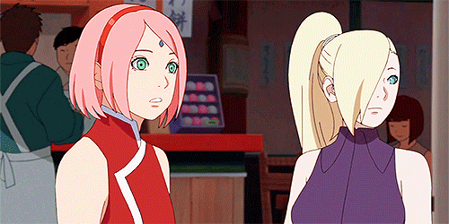 dreaming-of-tokyo:  Sakura is still thinking “That’s our Baka”.     (◡‿◡✿)