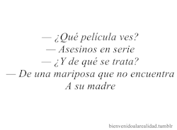 la vida es imprecisa, dejate caer..