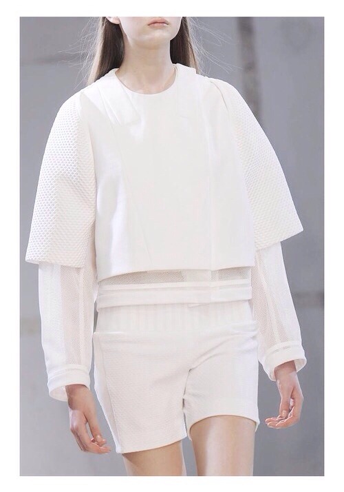 halcyon-frisson:  donughs:  Hexa by Kuho Spring / Summer 2014  B&amp;W fashion