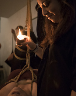 cheerupbittercup:Little Fire.  SirSaidSo’s Easter weekend event 2017.Rope by Irie, Model is Petit Feu, photo by me.See more on my website; Moments Exposed  