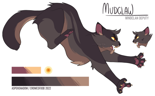 Mudclaw (Mudkit; Mudpaw | Windclan) Note: These designs are free to use for non-commercial purposes 