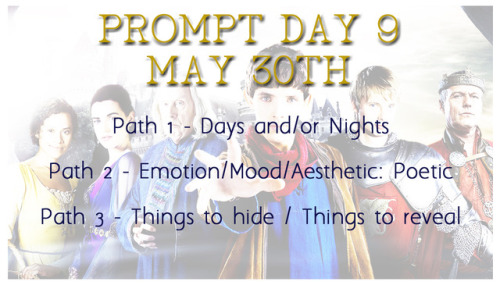 Reminder: Prompt Day 9, May 30th You may start posting in 6 hours (Midnight London time).You are wel