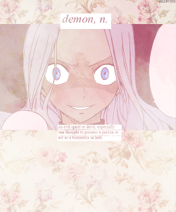 delcatties:  Mirajane Strauss - requested by omqfairytail 