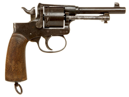 The Austrian Rast Gasser Model 1898Introduced in 1898, the Rast Gasser was a double action revolver 