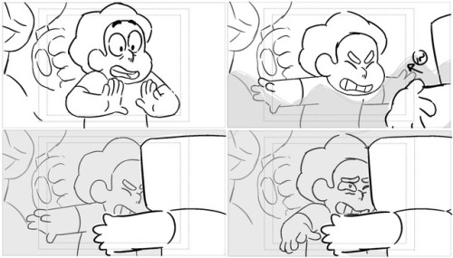 A few scenes I drew for “Room for Ruby” (characters only).