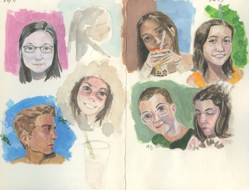 Art Update (10 Sketchbook Pages)