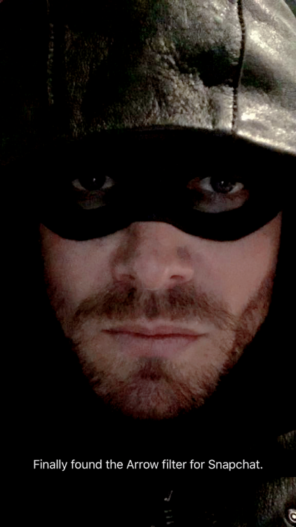 amell-daily:  Stephen on Snapchat